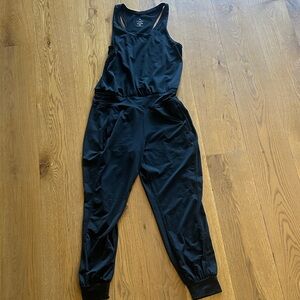 Sweaty Betty Black Sleeveless Jumpsuit size Medium